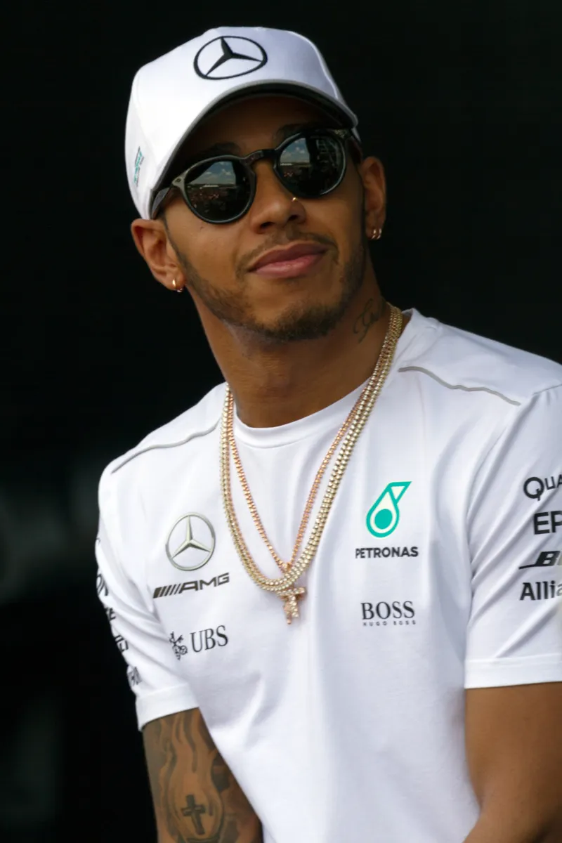 Lewis Hamilton and Sebastian Vettel compete during the 2018 Formula One World Championship season