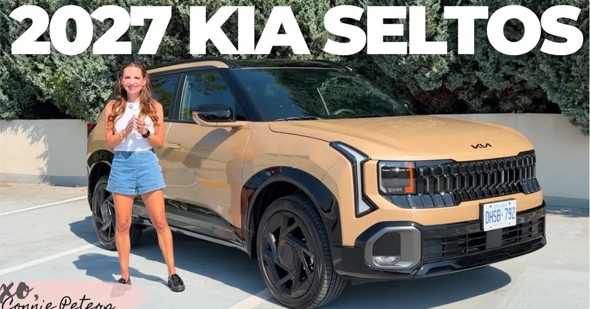 2027 Kia Seltos showcases baby Telluride styling and upgraded interior features