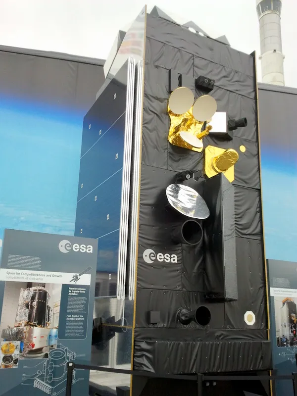 Alphabus heavy geostationary communications satellite platform developed by European aerospace manufacturers