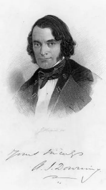 Andrew Jackson Downing revolutionized American landscape design and public parks