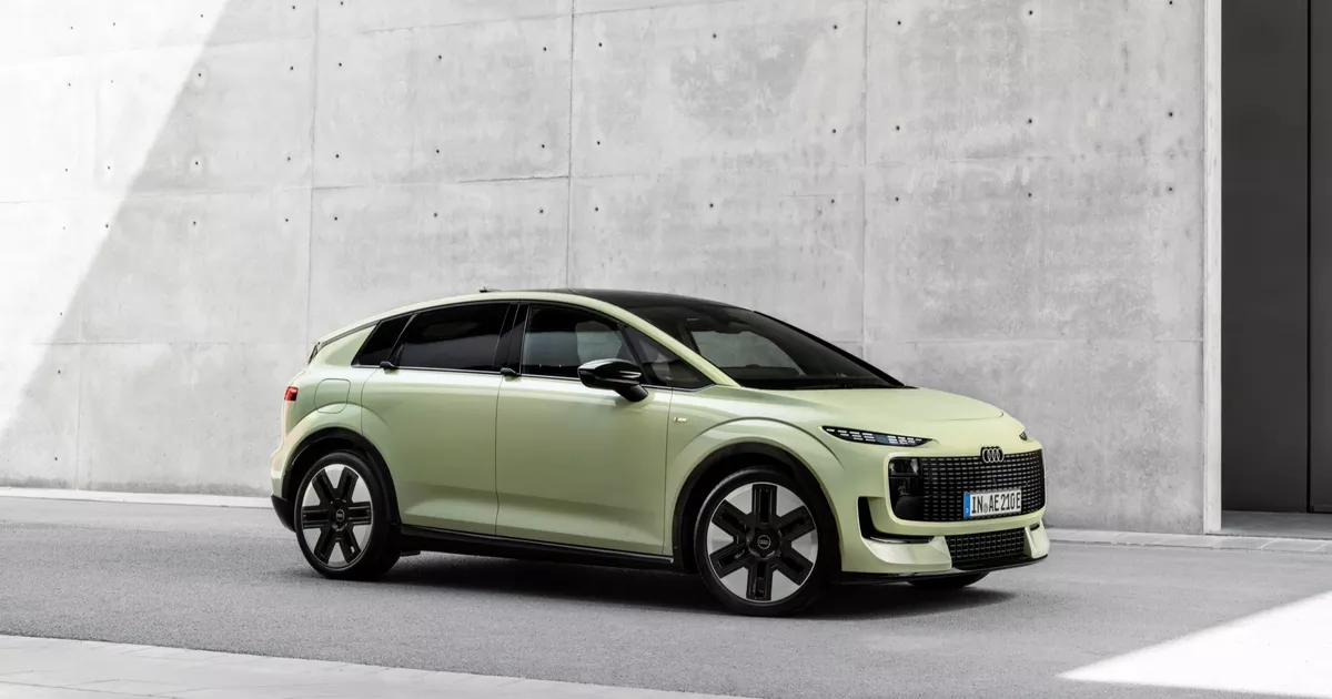 Audi A2 e-Tron electric hatchback debuts with aerodynamic styling and long range