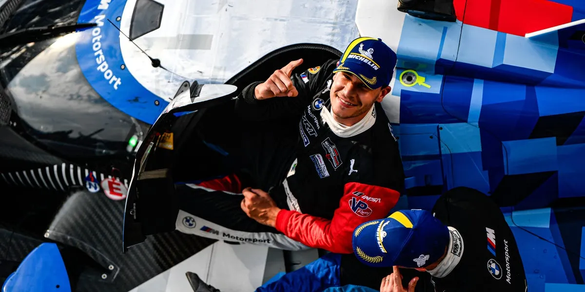 BMW WRT claims historic GTP victory at Indianapolis Motor Speedway during IMSA race