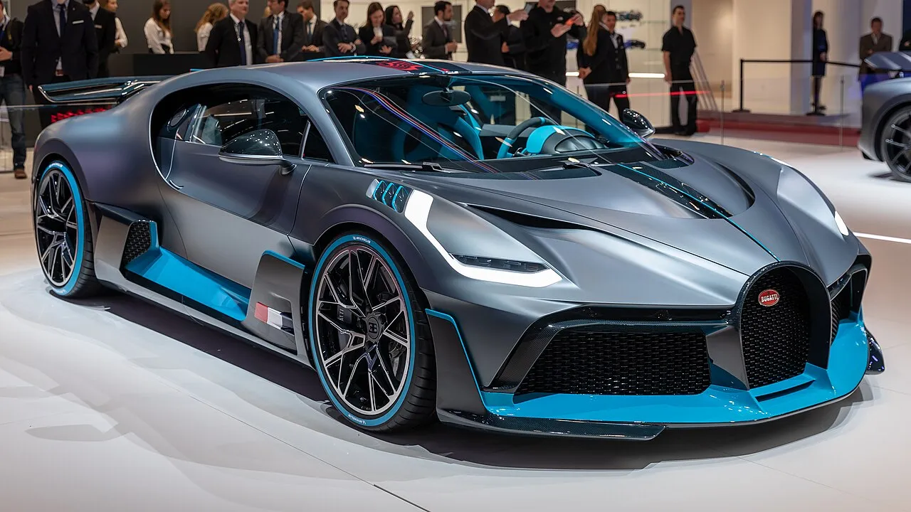 Bugatti Divo track-focused hypercar showcasing extreme aerodynamics and design