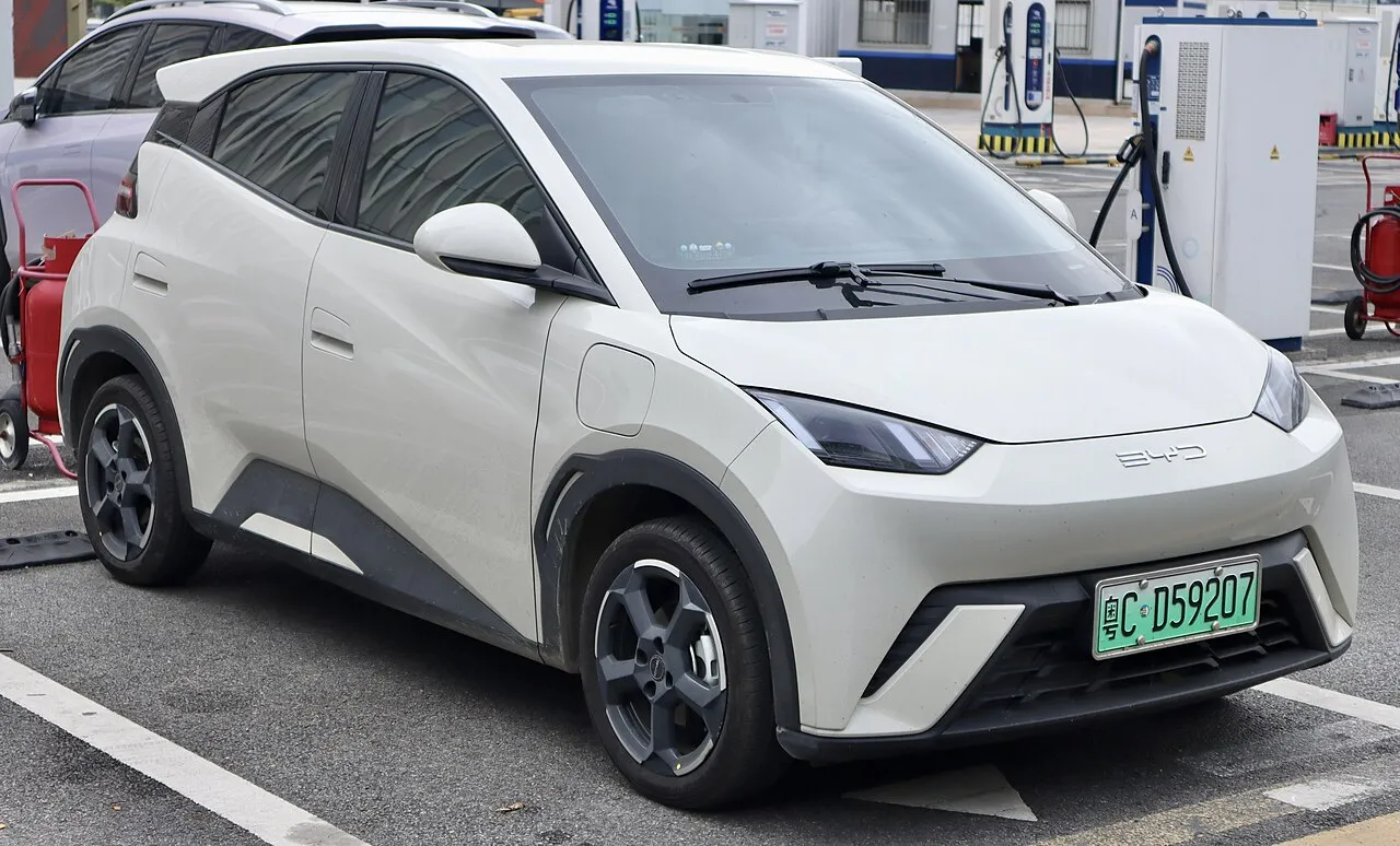 BYD Seagull electric city car and global hatchback lineup performance