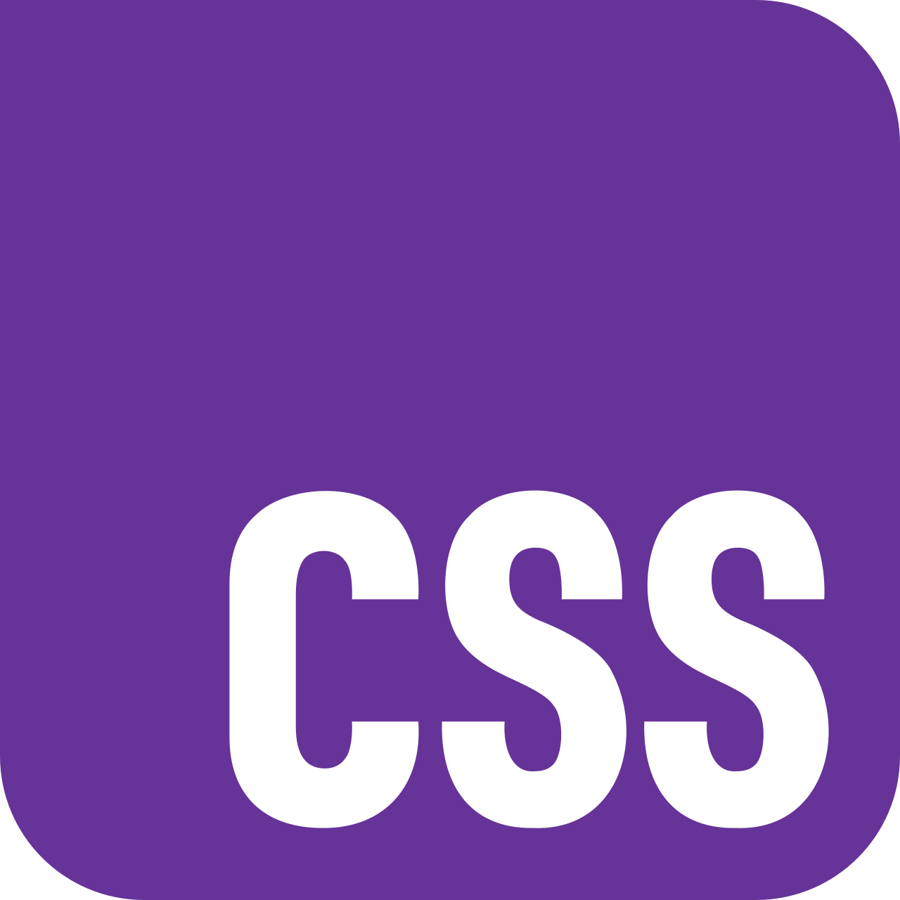 Cascading Style Sheets code displayed on a screen illustrating modern web design standards