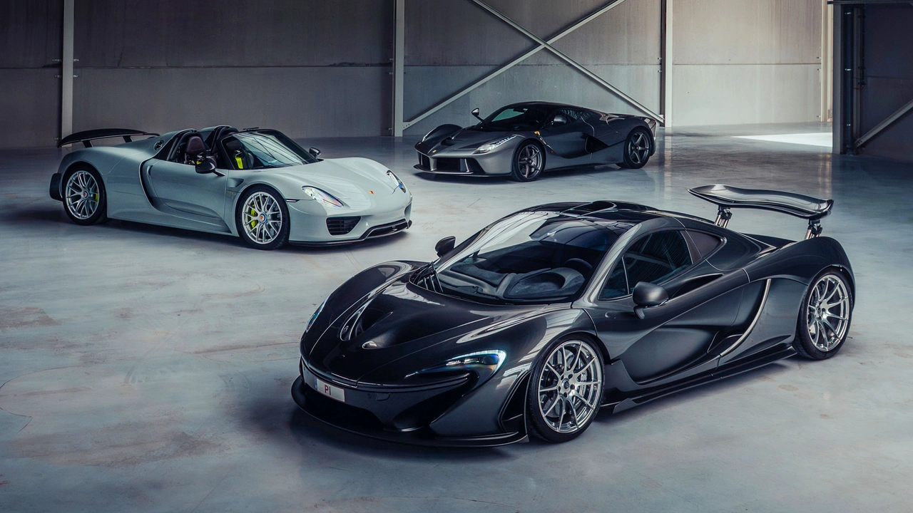 Collection of Holy Trinity hypercars including McLaren P1, LaFerrari and Porsche 918 Spyder heading to auction