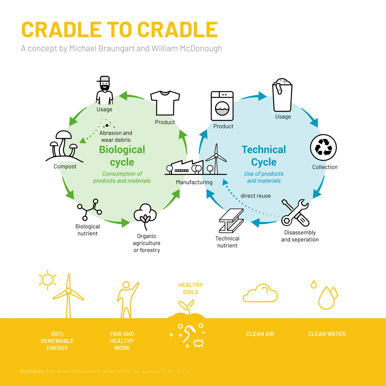 Cradle to cradle design transforms modern manufacturing through regenerative and circular economic principles