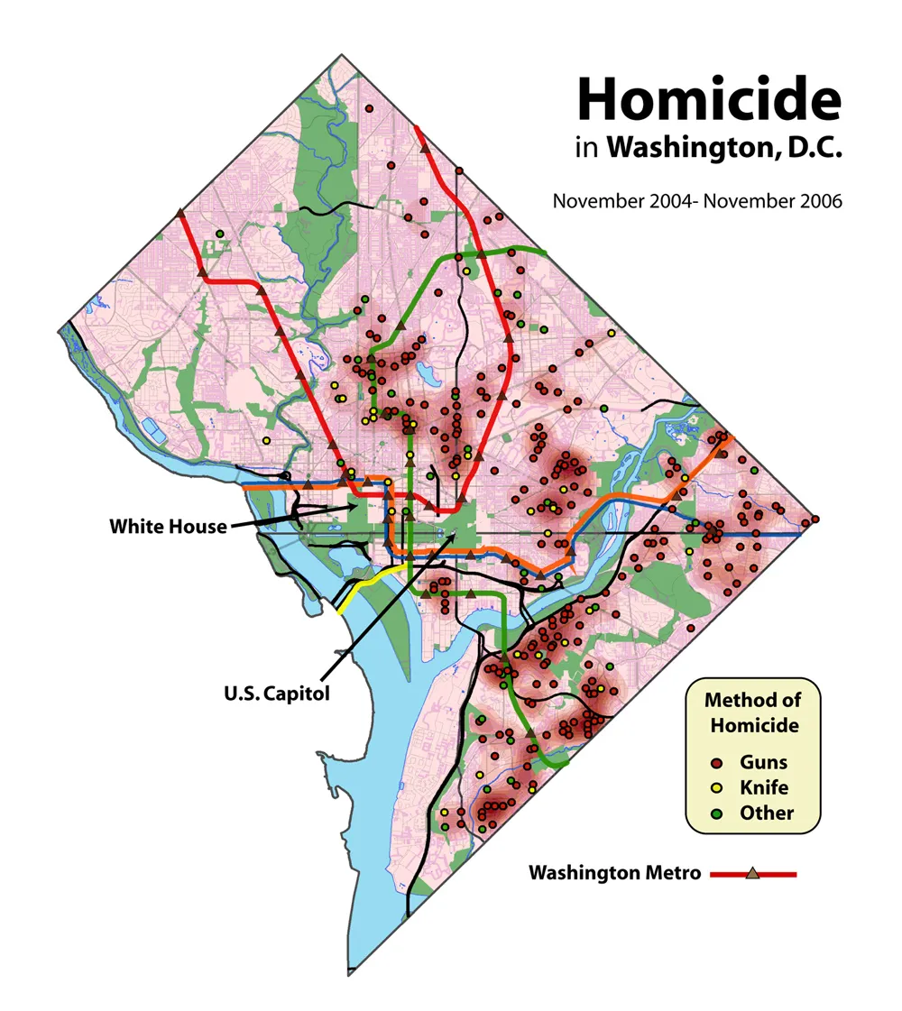 Crime mapping and GIS technology help law enforcement agencies analyze patterns and deploy resources
