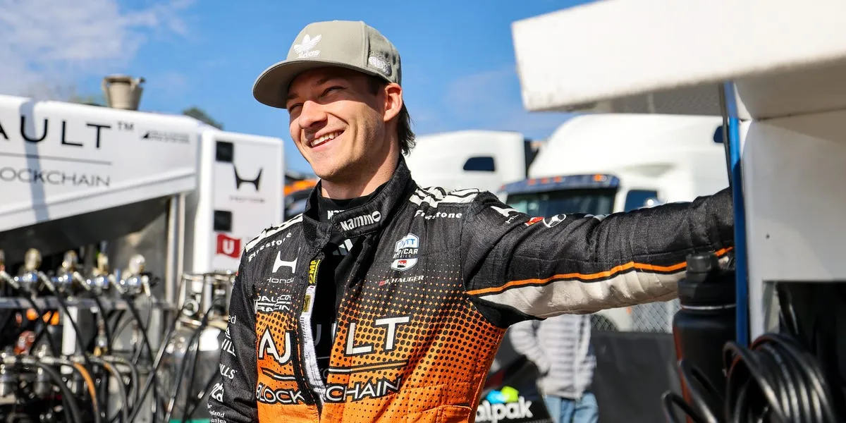 Dennis Hauger signs a multi-year agreement with AJ Foyt Racing for the upcoming 2027 IndyCar season
