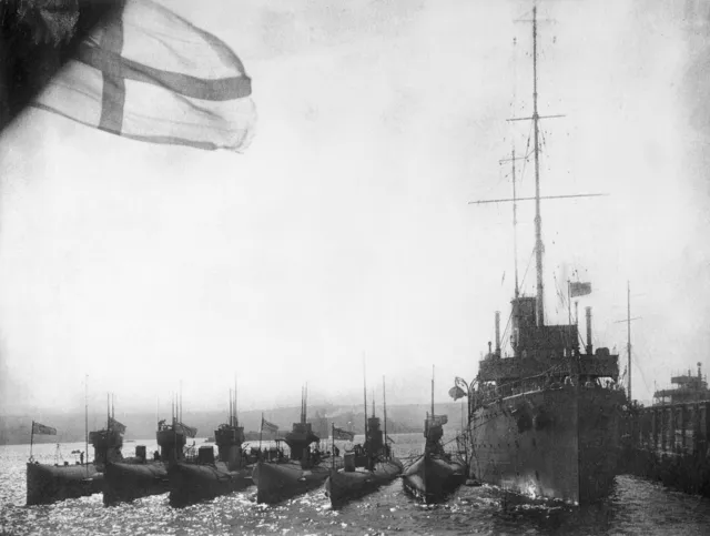 Depot ships serving as mobile naval bases and logistic support for fleets
