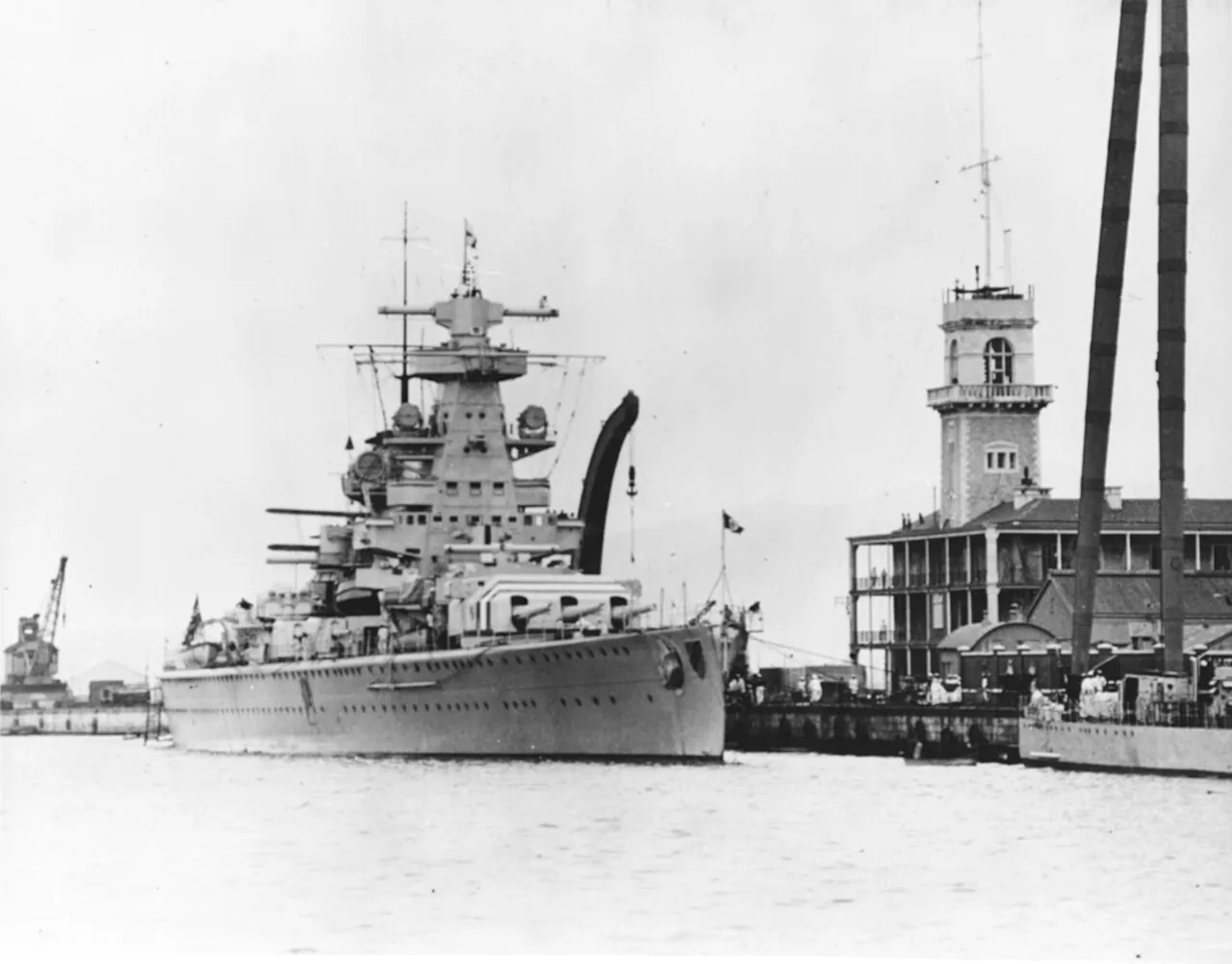 Germany's Deutschland-class cruisers and pocket battleships challenging Versailles limits
