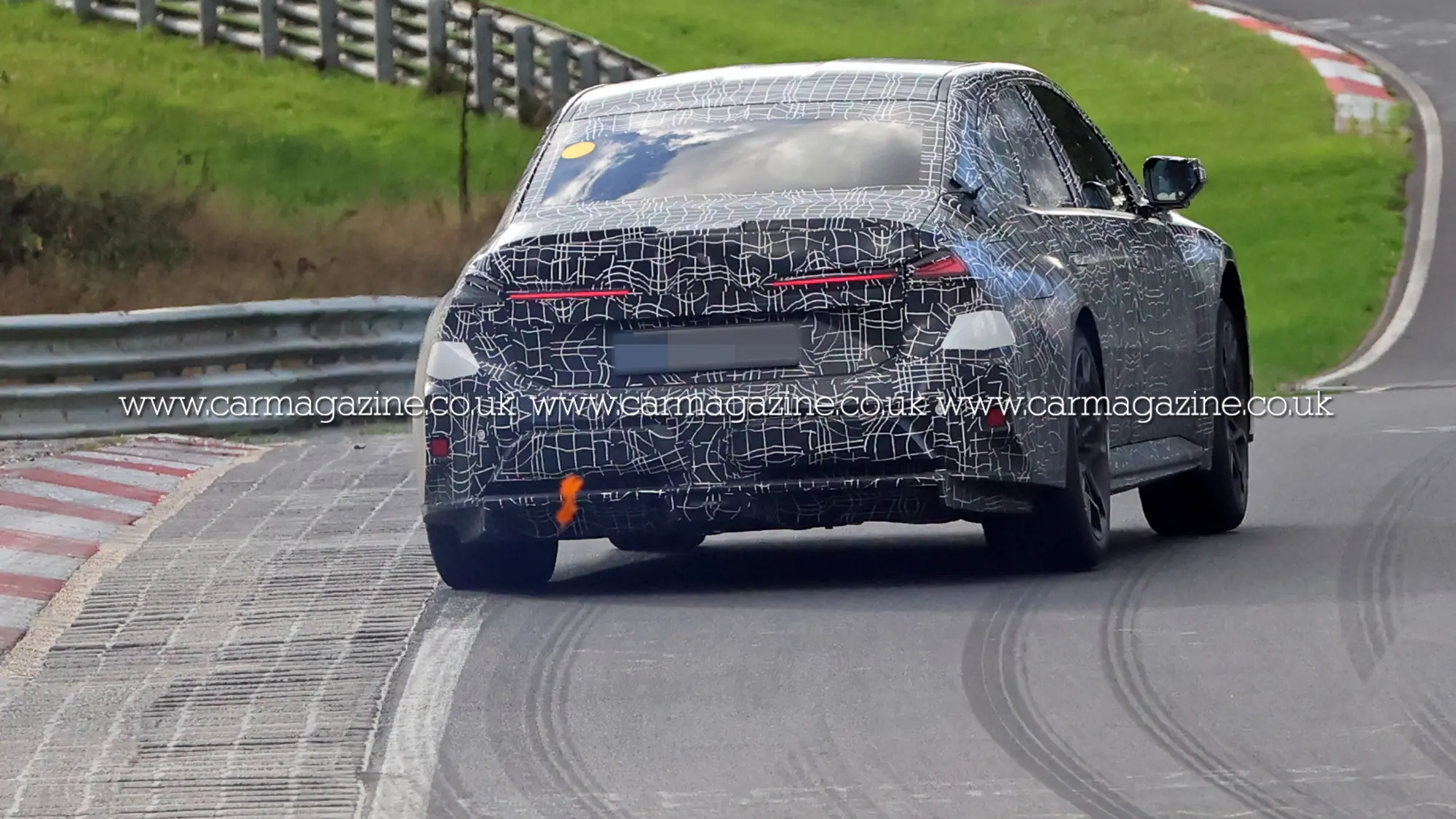 Electric M3 prototype undergoes high-speed testing on the Nurburgring circuit