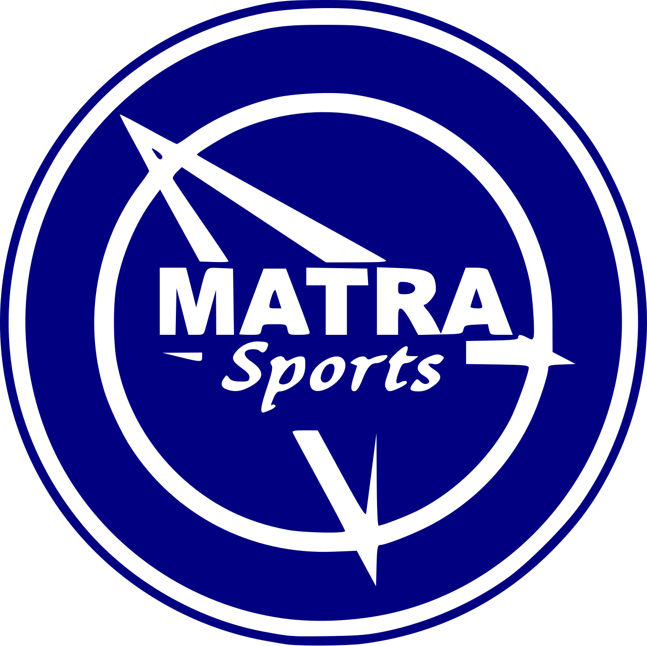 Equipe Matra Sports racing car representing French motorsport history in Formula One
