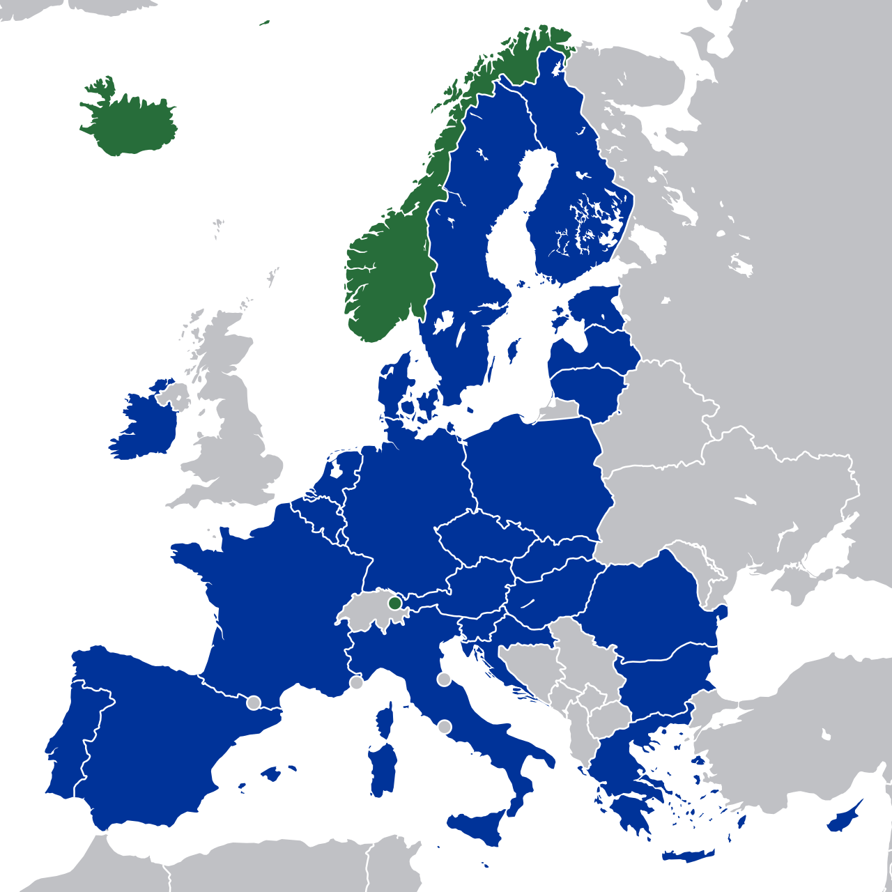 European Economic Area agreement extending the single market across participating nations