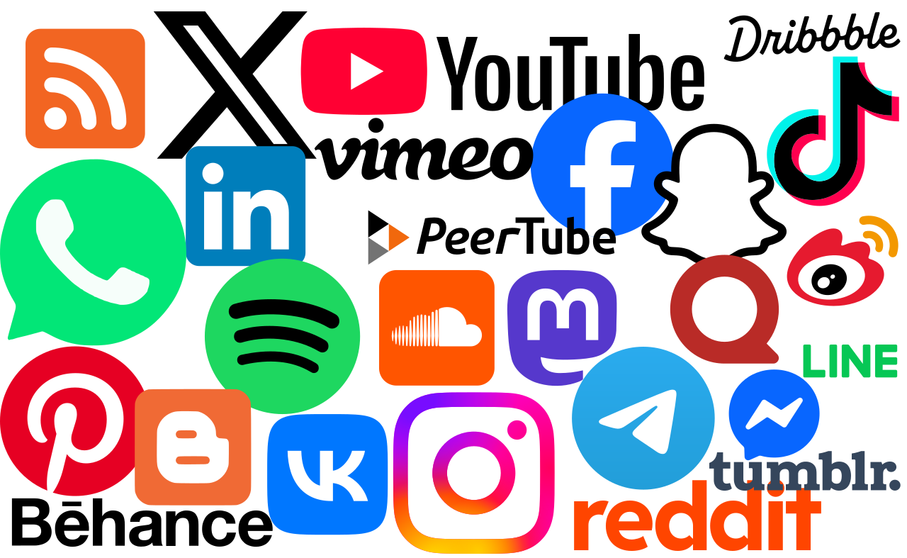 Evolution of social media platforms from early bulletin board systems to modern global networks