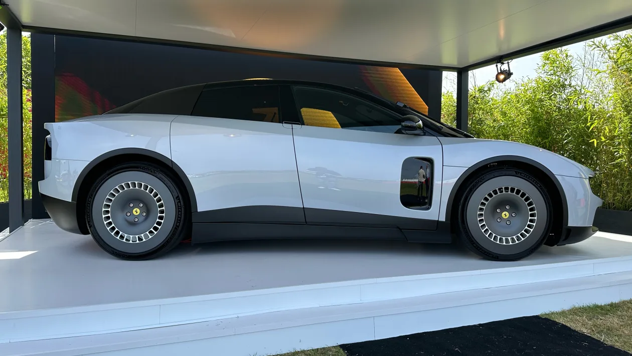 Ferrari Luce electric car design draws mixed reactions from automotive enthusiasts