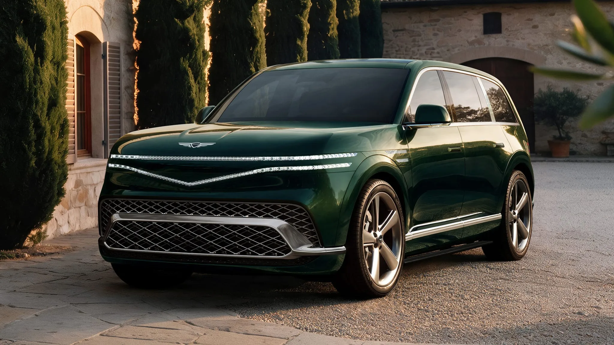 Genesis showcases comprehensive updates and new electrified models for its 2027 SUV lineup