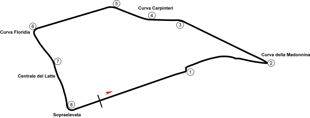Giuseppe Farina claims victory at the 1954 Syracuse Grand Prix in Sicily