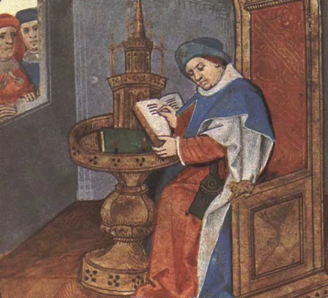 Guillaume de Lorris medieval French poet and author of Roman de la Rose