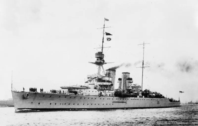 Historical overview of heavy cruiser warships and their evolution under naval treaties