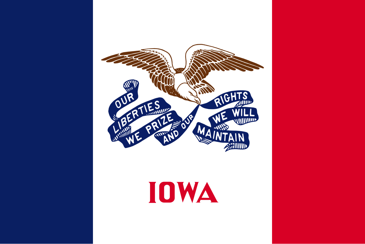 Iowa landscape showcasing its agricultural heritage and modern Midwestern development