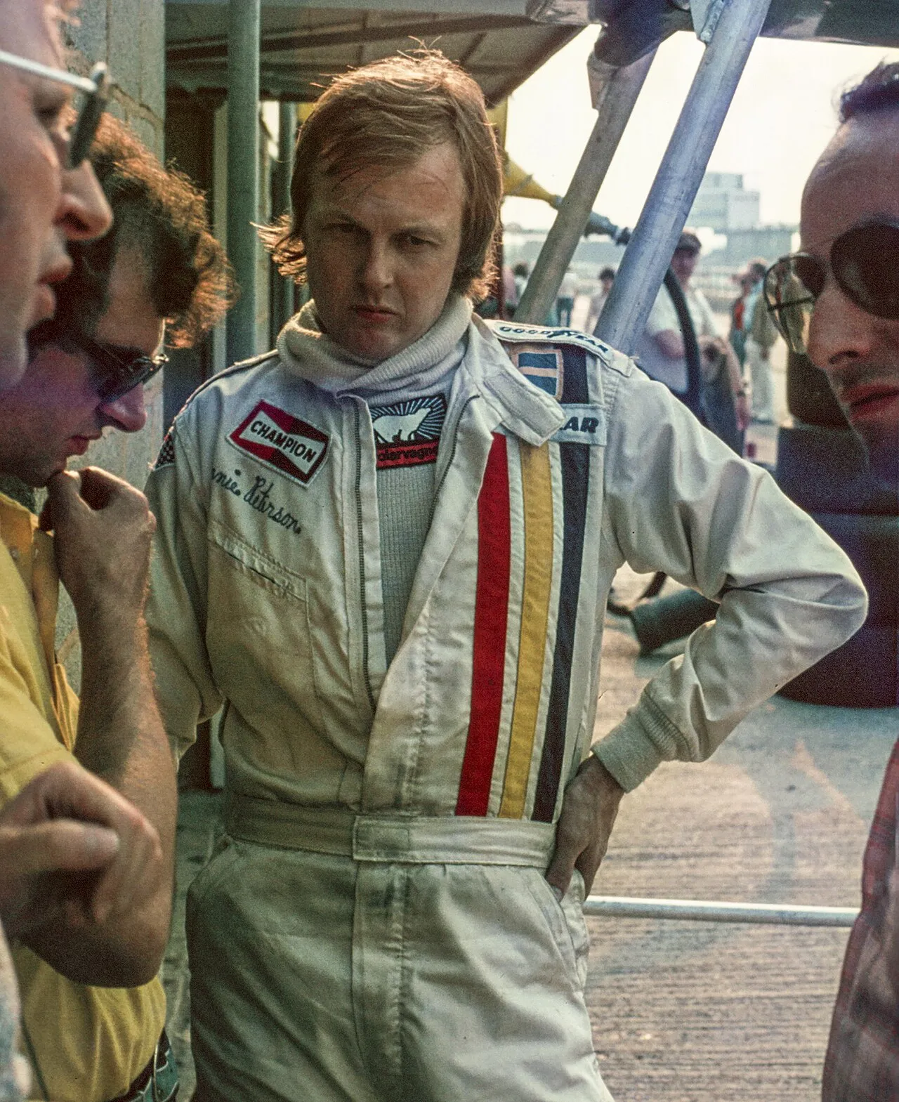 Jackie Stewart drives to championship glory during the 1971 Formula One season