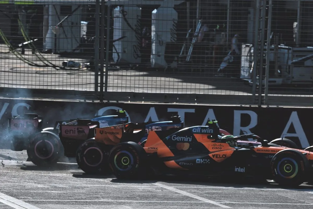 Lando Norris demands an F1 race ban for Franco Colapinto after the dramatic Baku crash