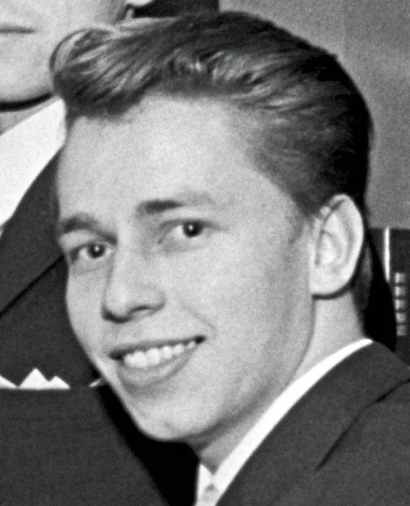 Leo Kinnunen poses for a portrait during his active racing career