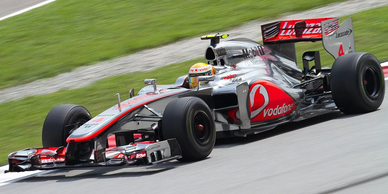 Lewis Hamilton driving the McLaren MP4-27 during the 2012 Formula One World Championship