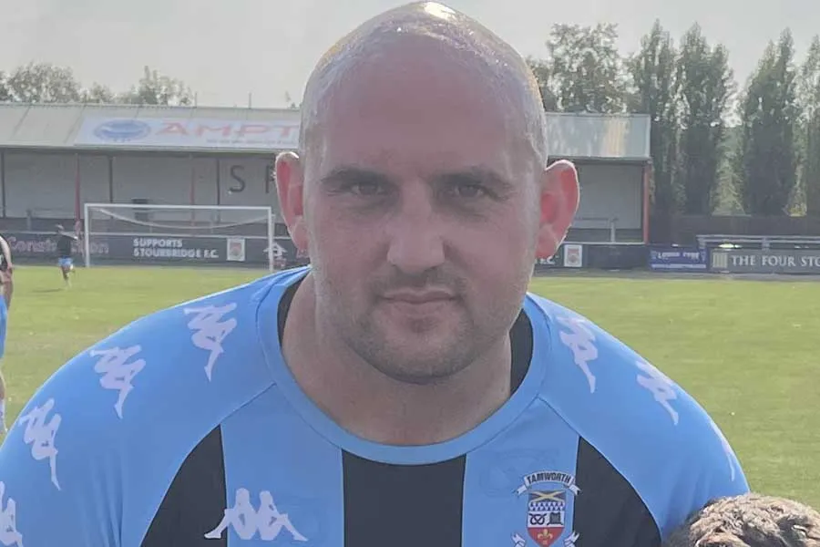 Liam Dolman during his football career representing non-league clubs in England
