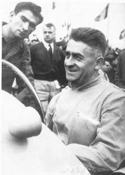 Louis Rosier during his illustrious racing career in the 1950s