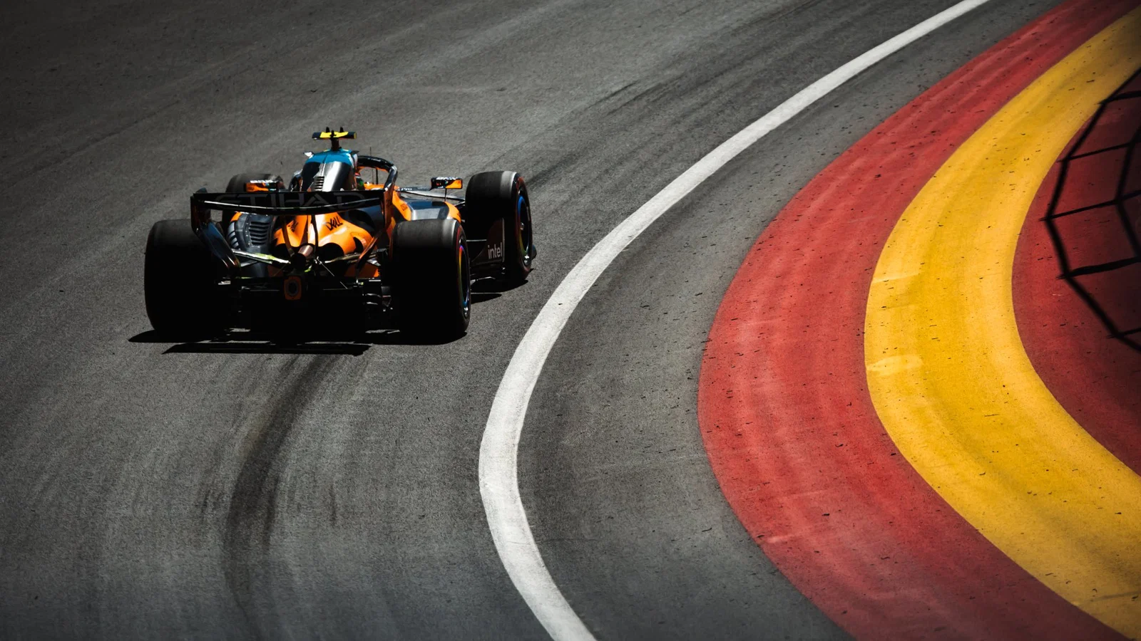 Formula 1 drivers navigate the high-speed challenges of the new Madrid street circuit during practice
