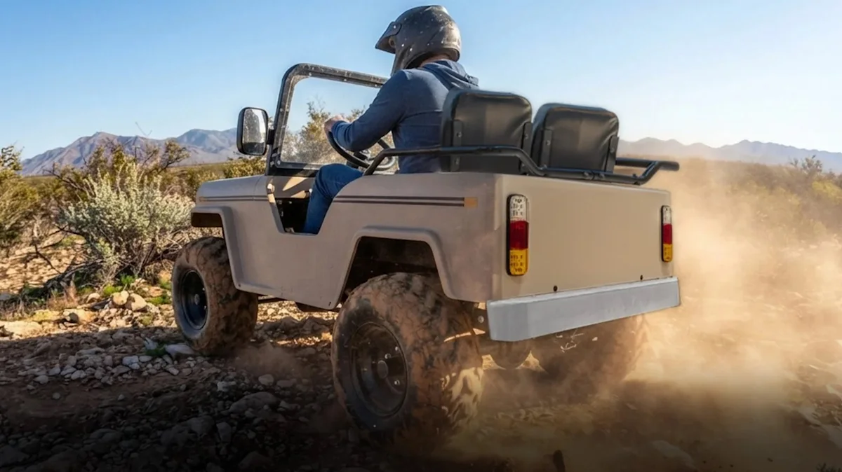 Massimo Mini Truck brings adult Power Wheels vibes to Tractor Supply stores