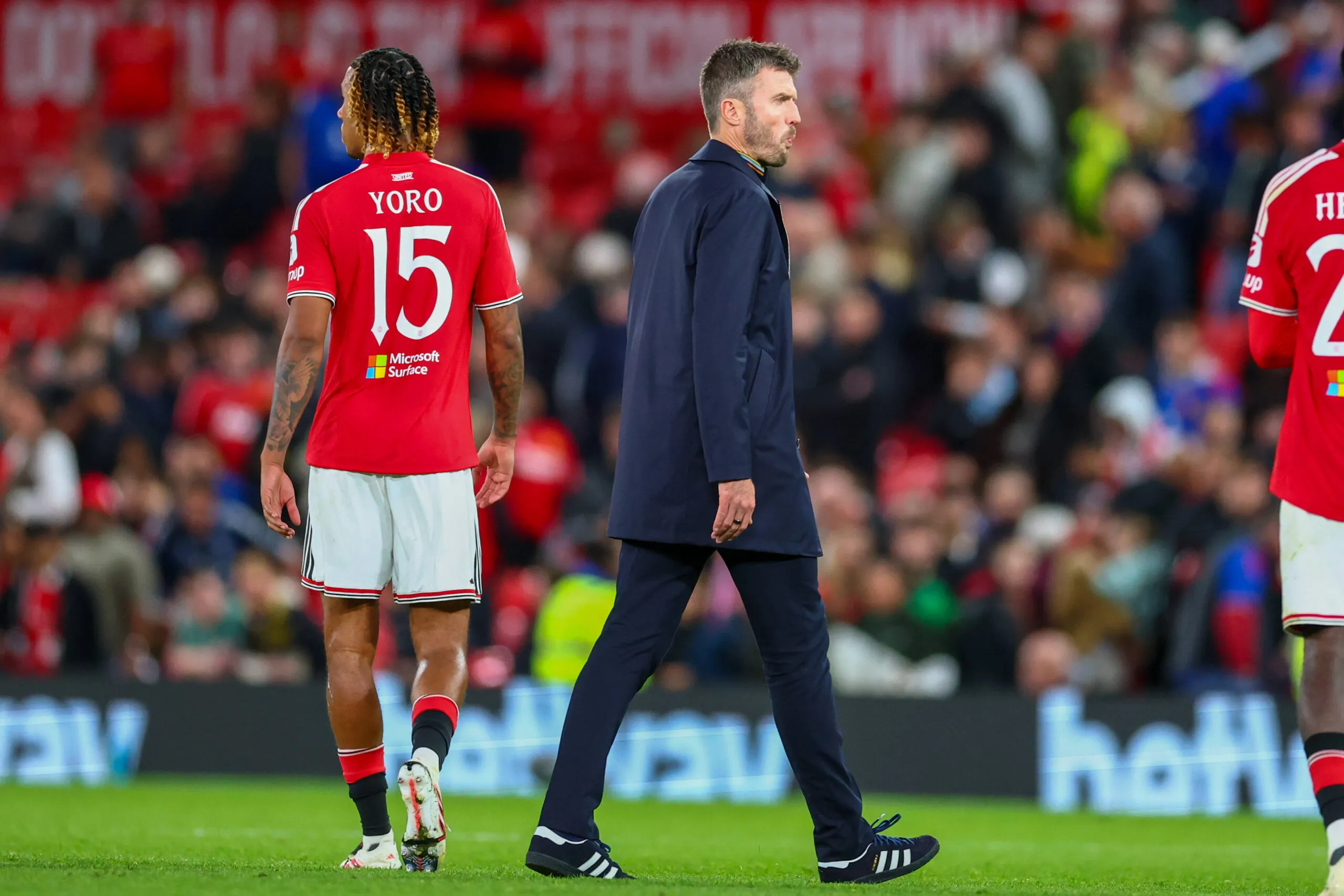 Michael Carrick accepts full responsibility after Manchester United's shock defeat to Brighton in the Carabao Cup