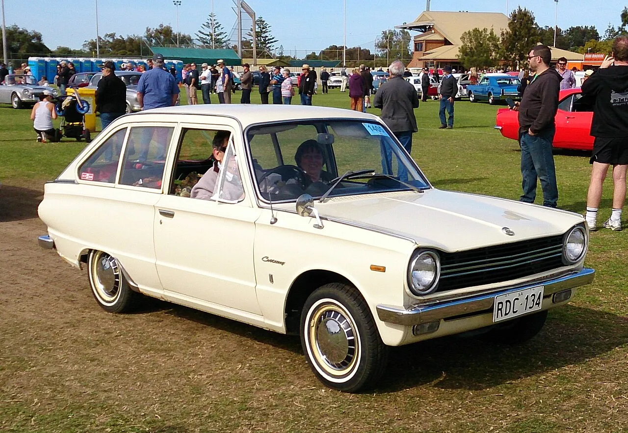 Mitsubishi Colt 800 classic fastback car leading Japanese automotive heritage