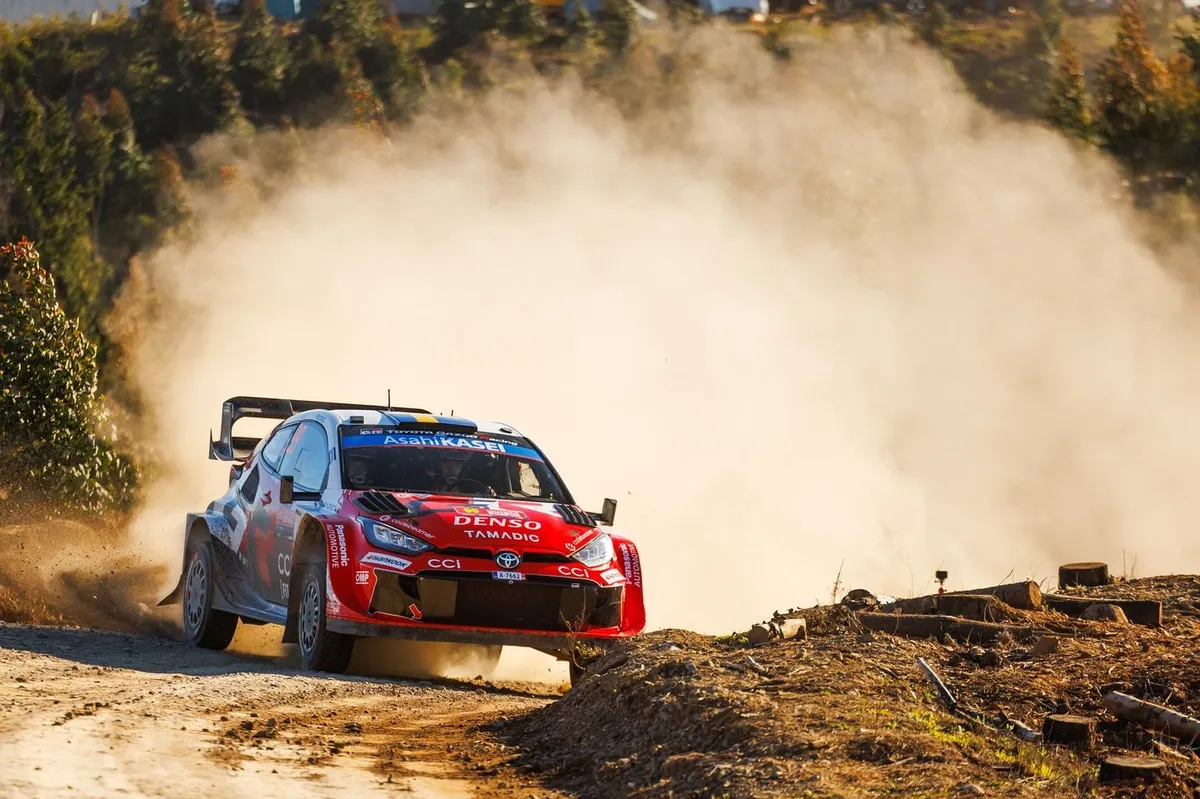 Oliver Solberg grabs early lead at WRC Rally Italy Sardinia ahead of championship rivals