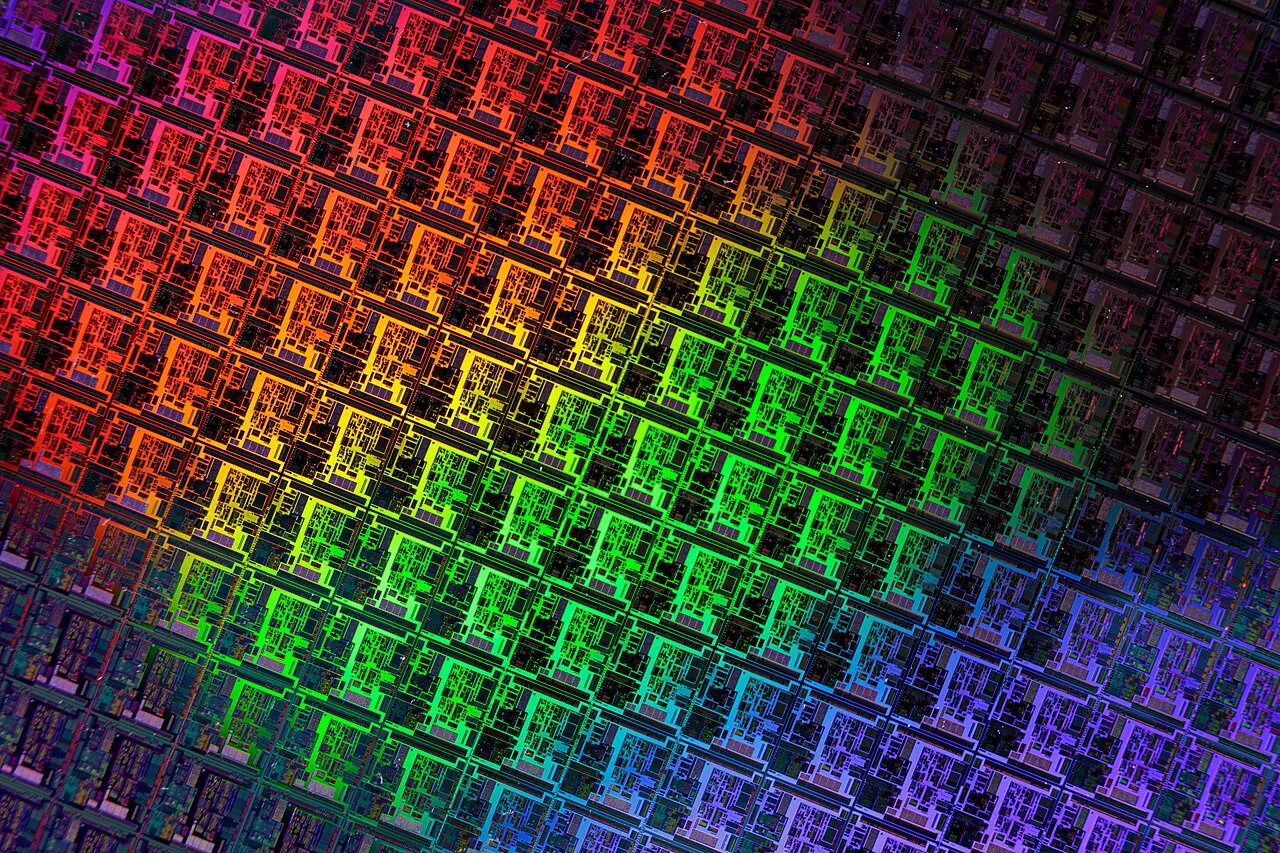 Photolithography enables precision patterning on silicon wafers for advanced microchips and semiconductors