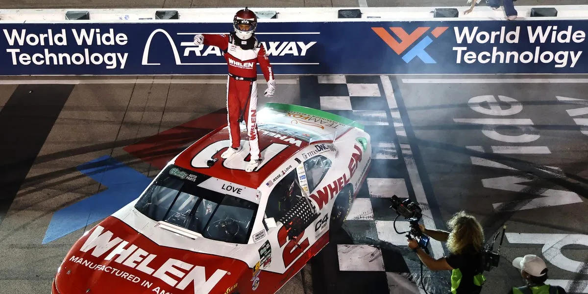 Frightening pit road crash rocks NASCAR O'Reilly Series race at World Wide Technology Raceway