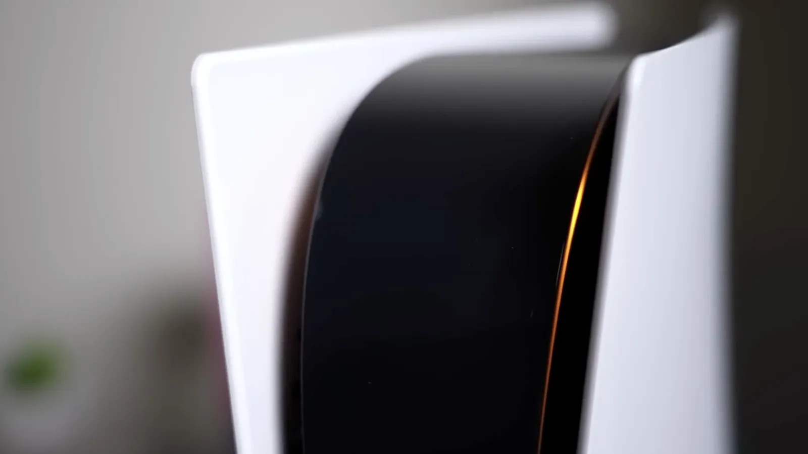 PlayStation 5 displaying an orange light indicator for Rest Mode and power management