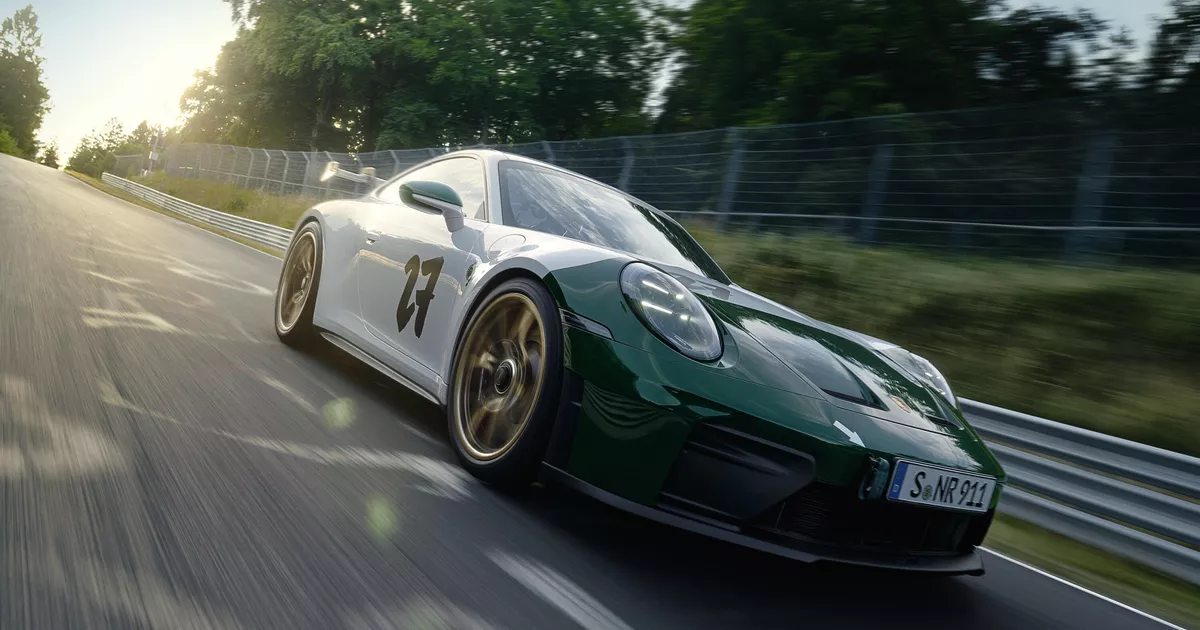 Porsche unveils limited edition 911 GT3 celebrating Nurburgring centennial exclusively for Germany