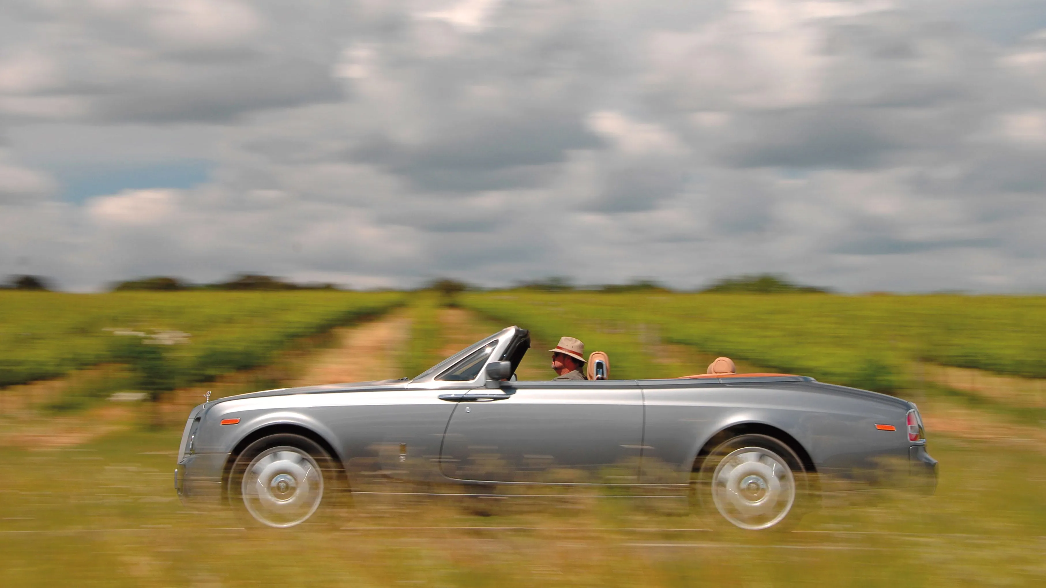 Rolls-Royce Phantom Drophead Coupe tested on winding roads under the Tuscan sun