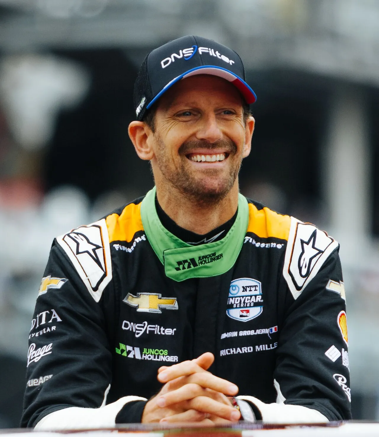 Profile of racing driver Romain Grosjean and his illustrious motorsport career