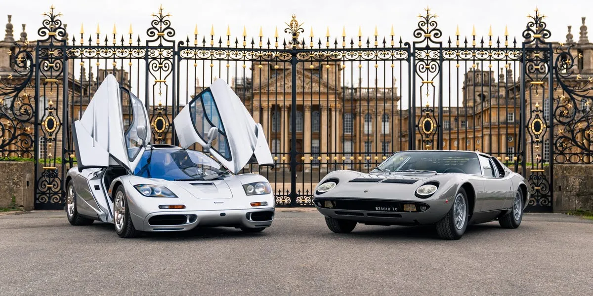Salon Prive awards two Best of Show winners including a Lamborghini Miura and McLaren F1
