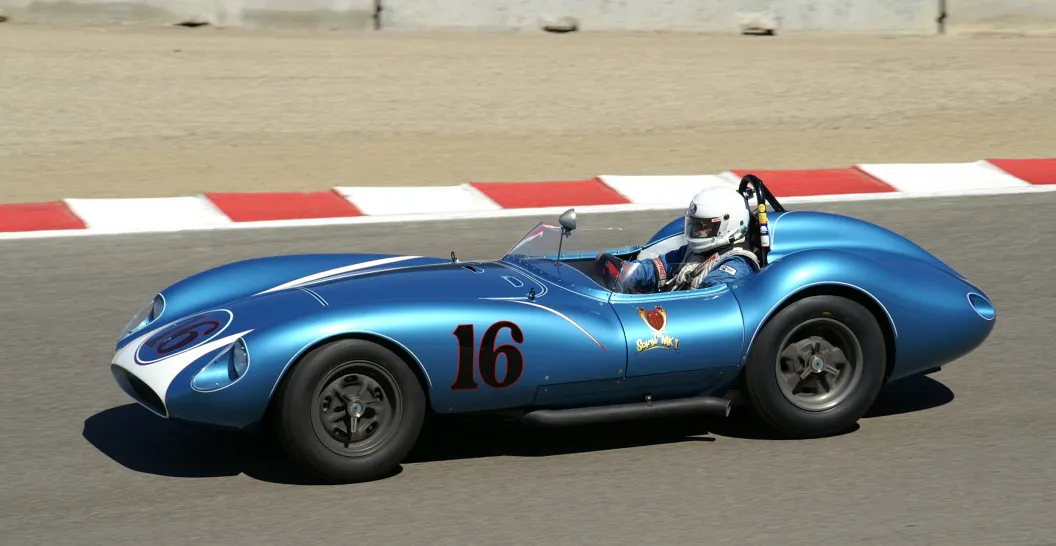 Scarab race car demonstrating American motorsport history and engineering ambition