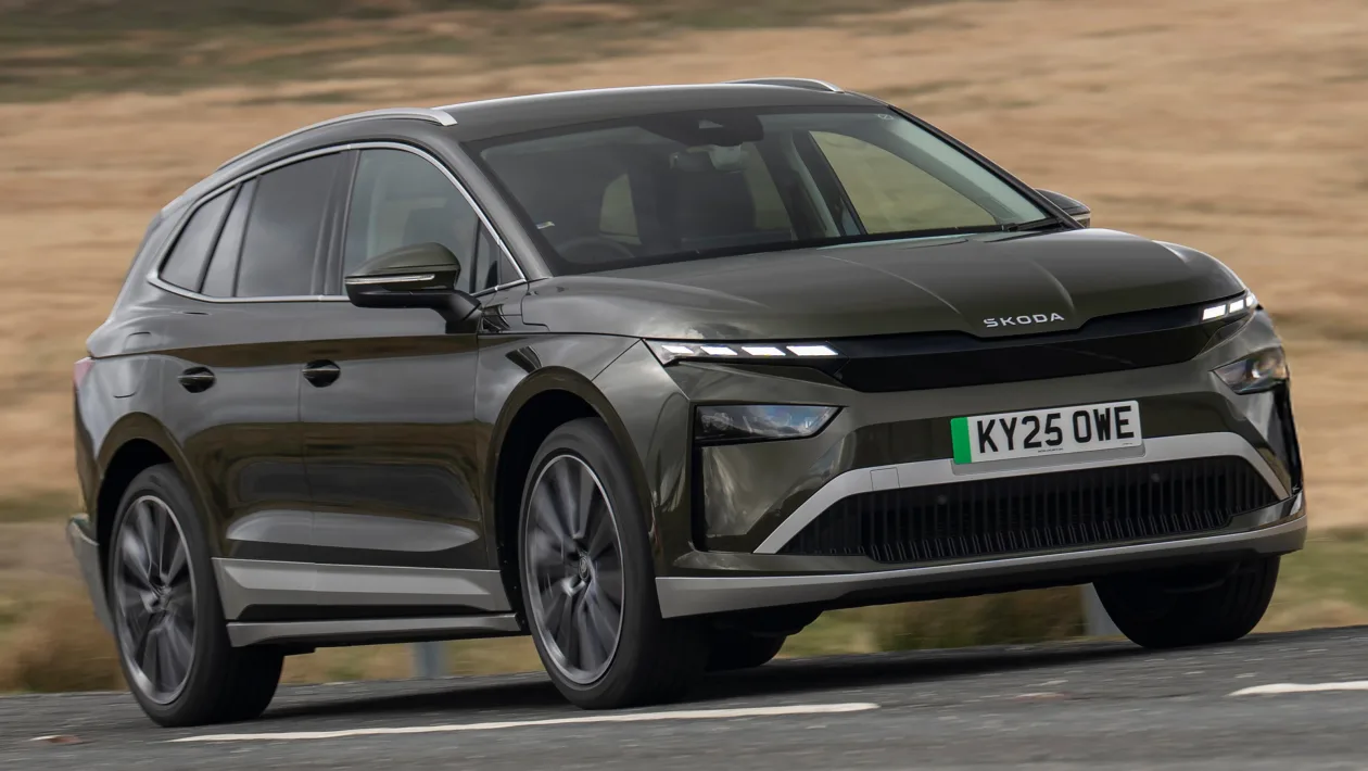 Skoda Enyaq electric SUV offering a 373-mile range under a competitive lease deal