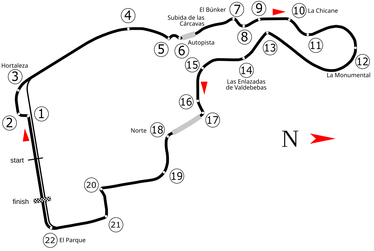 Spanish Grand Prix moves to Madrid with the new Madring street circuit debut