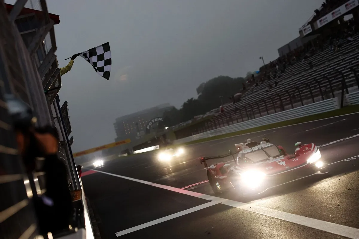 Toyota celebrates a tactical victory over Alpine at the World Endurance Championship Fuji 6 Hours