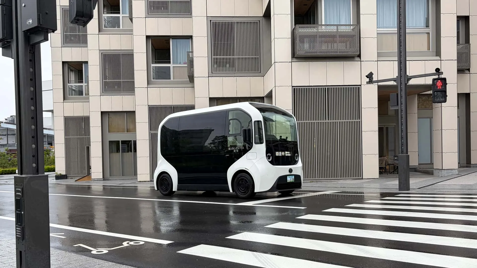Toyota Woven City showcases futuristic mobility and autonomous infrastructure near Mount Fuji