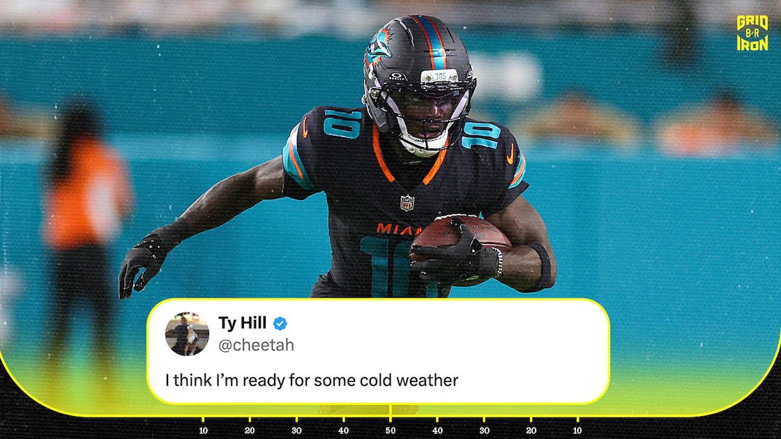 Free agent wide receiver Tyreek Hill hints at an NFL comeback during injury rehabilitation