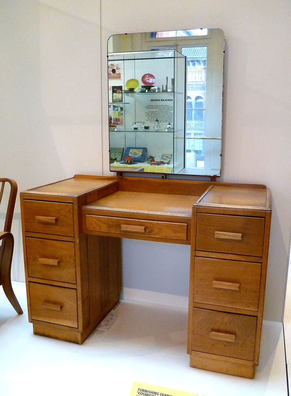 Utility furniture exhibition showcasing wartime rationing designs in London